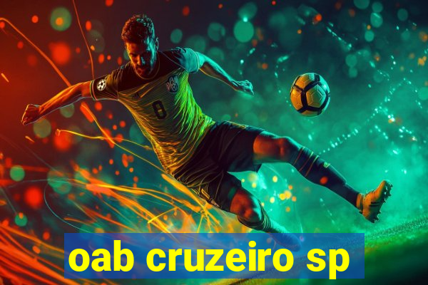 oab cruzeiro sp